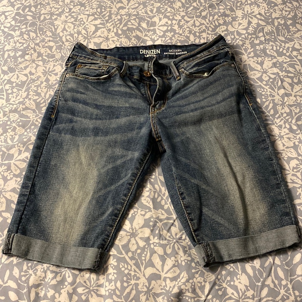 Levi’s denim Bermuda shorts